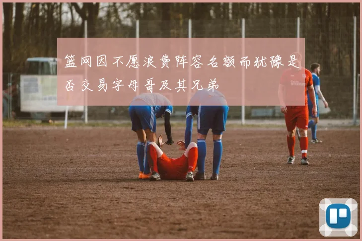 篮网因不愿浪费阵容名额而犹豫是否交易字母哥及其兄弟